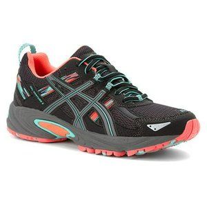 ASICS GEL-VENTURE 5 WOMEN'S 7.5 exc cond in box aqual mint flash coral #1744